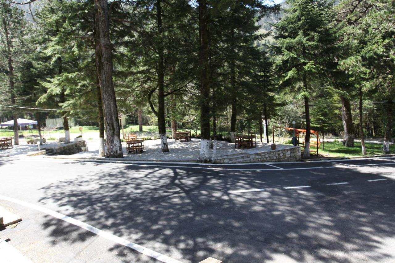 Bujtina Uji I Panjes, Log Cabins Dukat Екстер'єр фото